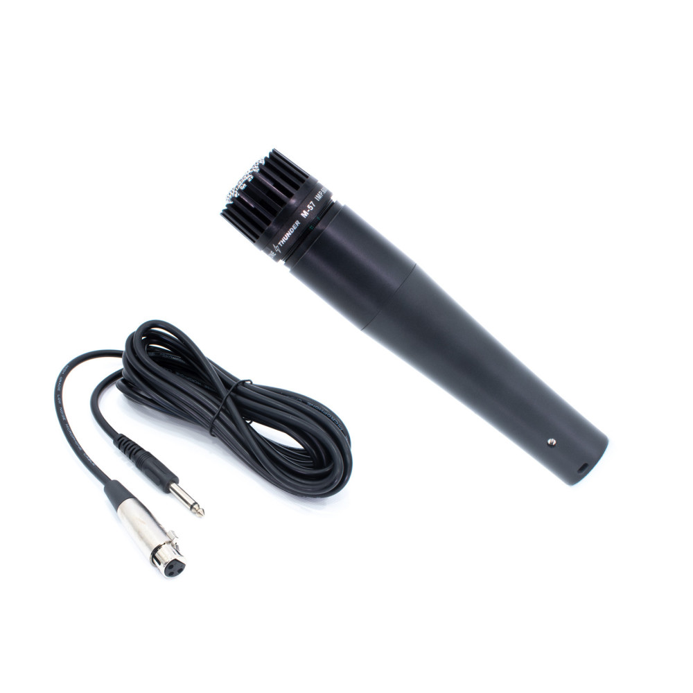 Thunder M-57 vezetékes dinamikus hangszermikrofon