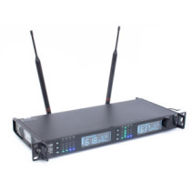 Thunder U-4308 4HT UHF professzionális rádiós mikrofon (4 db CSÍPTETŐS + 4 db FEJ mikrofon) + Koffer