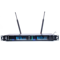 Thunder U-4308 4HT UHF professzionális rádiós mikrofon (4 db CSÍPTETŐS + 4 db FEJ mikrofon) + Koffer