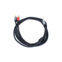 Thunder AU005-15 sztereo jelkábel (3,5 mm Jack - 2x RCA) - (1,5 m)