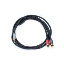 Thunder AU005-15 sztereo jelkábel (3,5 mm Jack - 2x RCA) - (1,5 m)