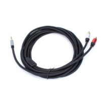 Thunder AU005-30 sztereo jelkábel (3,5 mm Jack - 2x RCA) - (3 m)