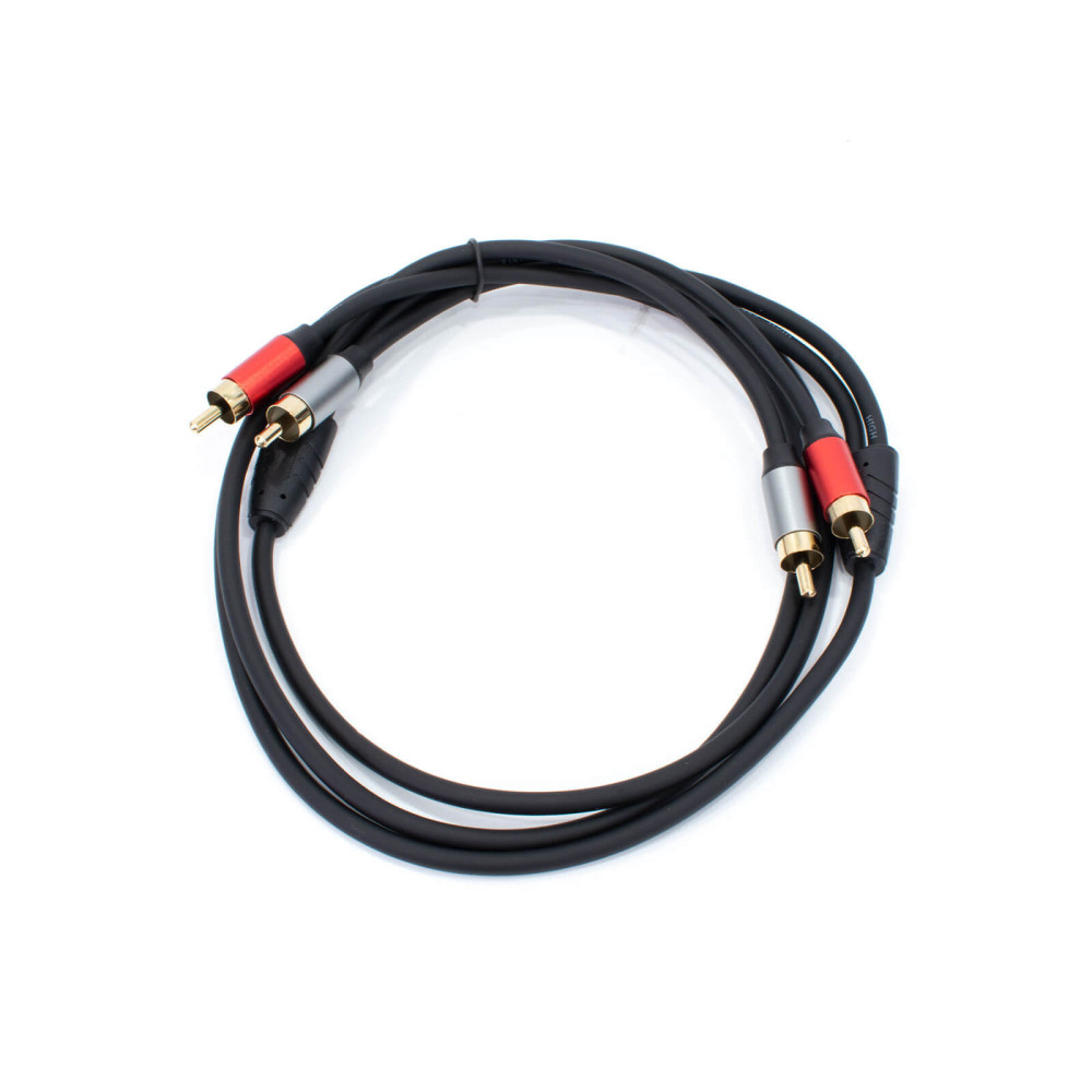 Thunder AU004-15 sztereo jelkábel (2x RCA - 2x RCA) - (1,5 m)