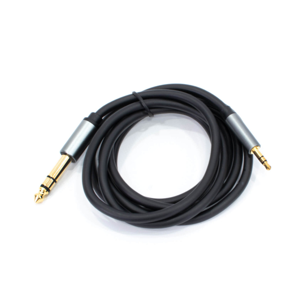 Thunder AU001-15 sztereo jelkábel (3,5 mm Jack - 6,3 mm Jack) - (1,5 m)
