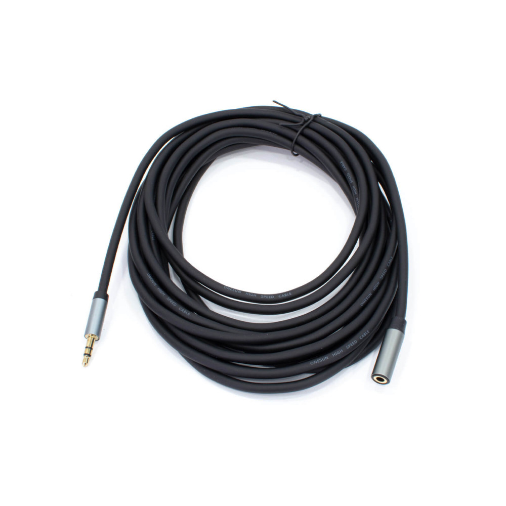 Thunder AU007-50 sztereo jelkábel (3,5 mm Jack papa - 3,5 mm Jack mama) - (5 m)