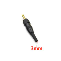 Thunder JCK-303 3,5 mm Jack dugó, belső menet, Sztereó, fém ház (Sennheiser menet)