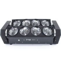 Thunder ZZD-18, 8x10W LED Spider fényeffekt, robotlámpa, DMX és hangvezérlés