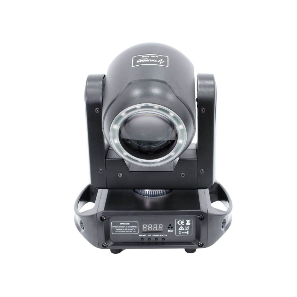 Thunder MHD-100B Beam robotlámpa 100W (RGBW), Sound, DMX, Auto