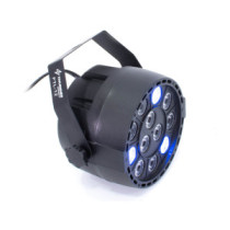 Thunder FTL12 FlatPAR RGBW (12x1W) DMX LED reflektor