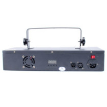 Thunder LS3-RGB 3 optikás DMX Lézer fényeffekt (295mW)