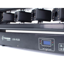 Thunder LS6-RGB - DMX - Lézer fényeffekt (1000mW)
