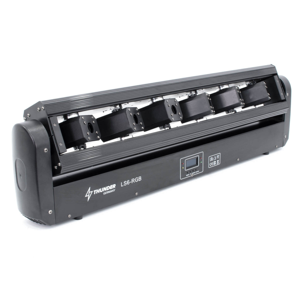 Thunder LS6-RGB - DMX - Lézer fényeffekt (1000mW)