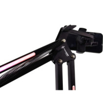 Thunder PCST-15L 2-in-1 Kombinált LED-es mikrofon és telefon tartó, PODCAST állvány