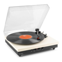 Audizio RP113C Bakelit lemezjátszó (Bluetooth/USB/RCA) - Krém