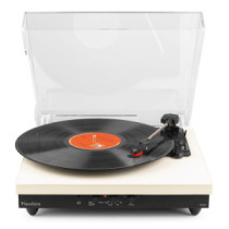 Audizio RP113C Bakelit lemezjátszó (Bluetooth/USB/RCA) - Krém