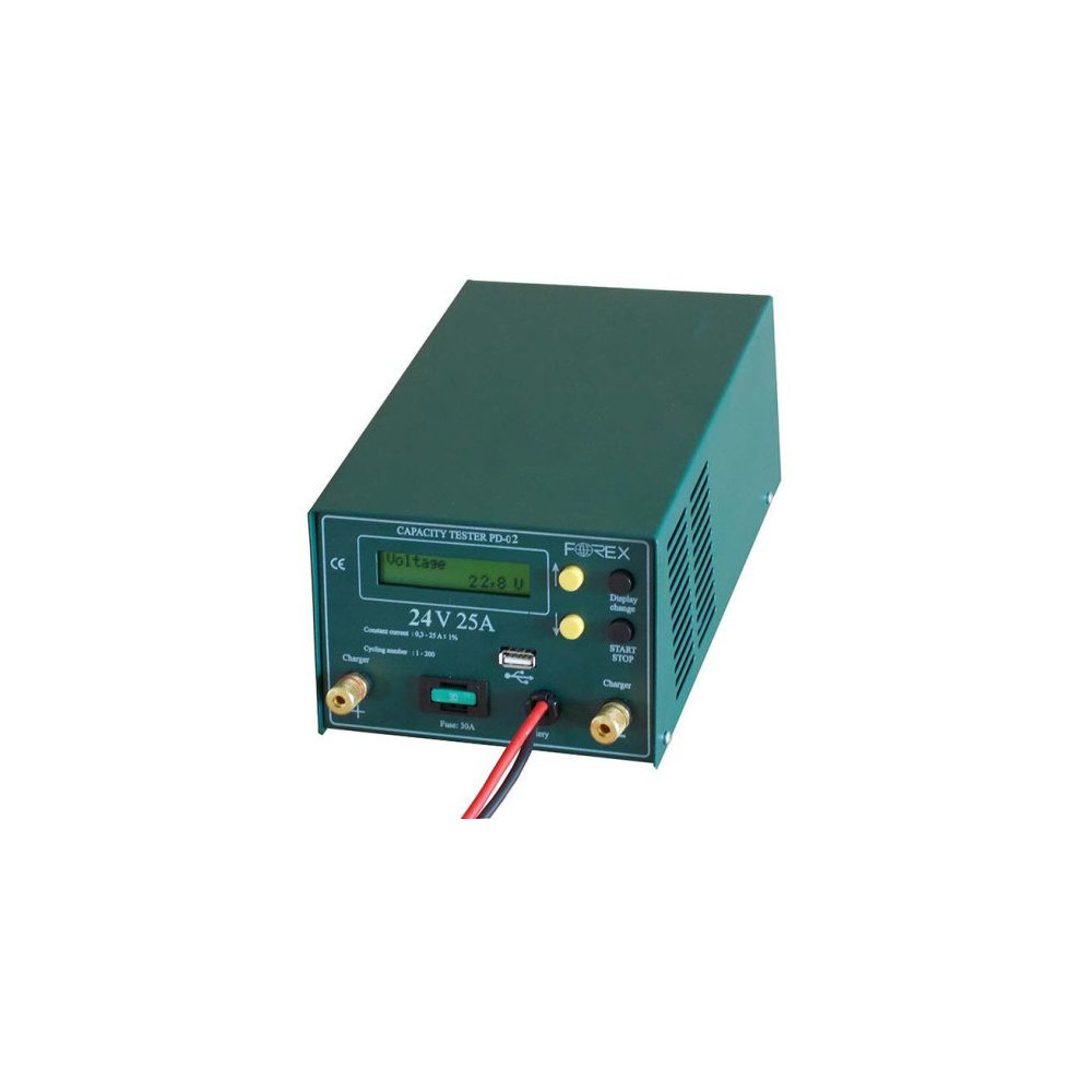 Forex TE 2425 PD 24 V 25 A akkuteszter