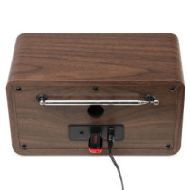 Audizio Avio FM rádió 30W, USB, Bluetooth - fa mintázat