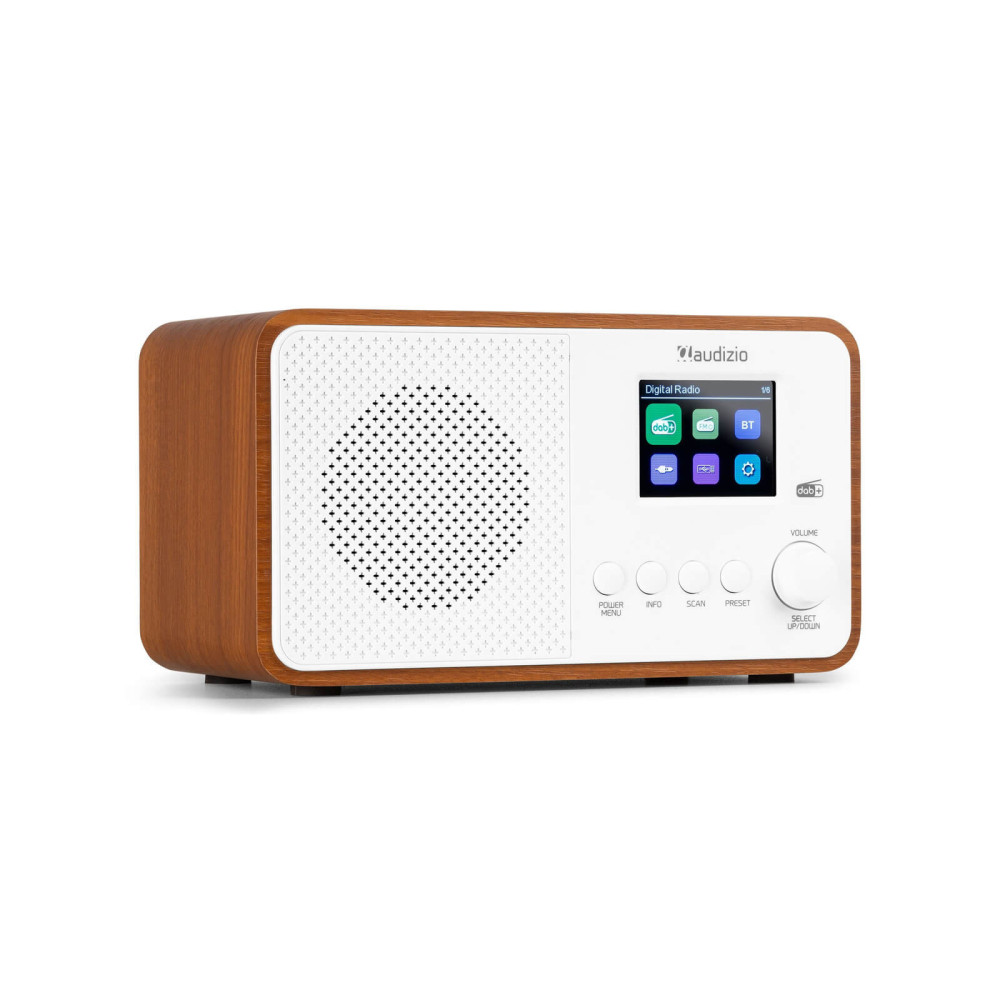 Audizio Avio FM rádió 30W, USB, Bluetooth - fehér