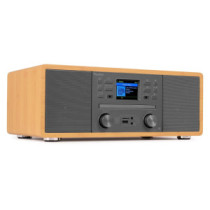Audizio Avola Digital Music System, Digitális Rádió,CD/BT/FM/Internet - bambusz