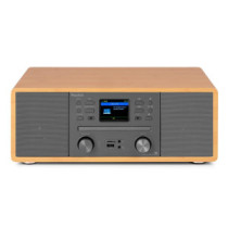 Audizio Avola Digital Music System, Digitális Rádió,CD/BT/FM/Internet - bambusz