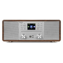 Audizio Avola Digital Music System, Digitális Rádió,CD/BT/FM/Internet - ezüst
