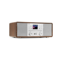 Audizio Avola Digital Music System, Digitális Rádió,CD/BT/FM/Internet - ezüst