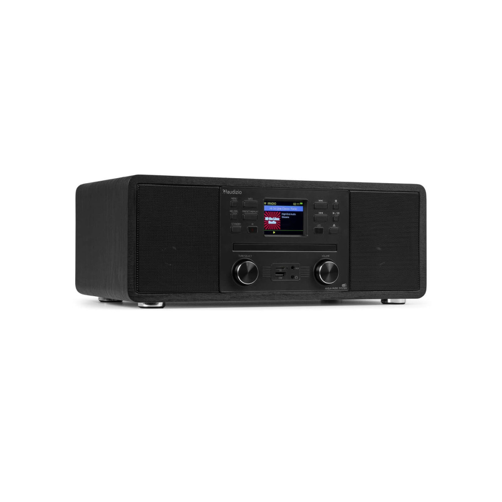 Audizio Avola Digital Music System, Digitális Rádió,CD/BT/FM/Internet - fekete