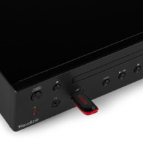 Audizio Bolzano Internet vevőegység erősítővel, CD lejátszó, fekete