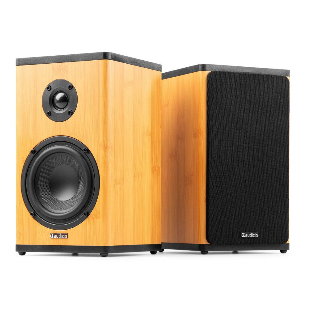 Audizio BS20 4" Aktív számítógép hangfalpár - Bambusz