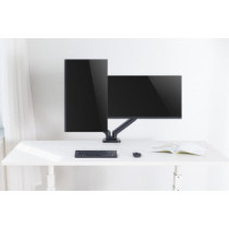 Audizio CMA20G DUPLA monitortartó kar, gázrugós, 17" - 32"