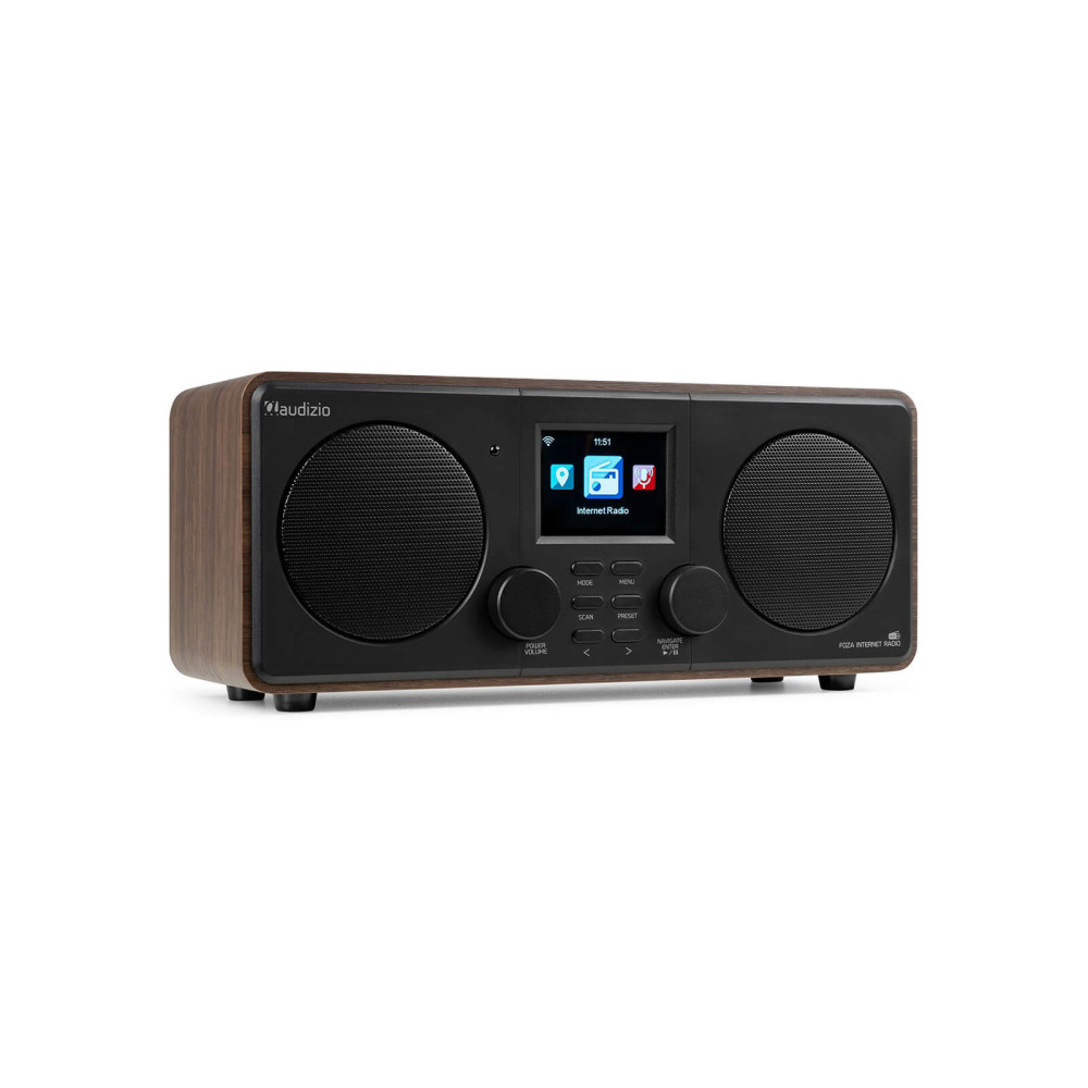Audizio Foza FM sztereó internetrádió - barna