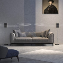 Audizio HTS12 szatellit hangfal tartó padlóállvány szett (2 db/csomag)