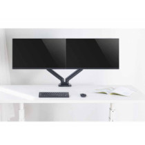 Audizio MAD20G - DUPLA GÁZRUGÓS asztali monitortartó kar, 17" - 32"