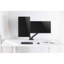 Audizio MAD20G - DUPLA GÁZRUGÓS asztali monitortartó kar, 17" - 32"
