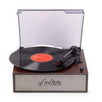 Audizio Reno Retro Bluetooth lemezjátszó - Fa