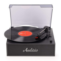 Audizio Reno Retro Bluetooth lemezjátszó - Fekete