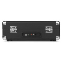 Audizio RP116BK - Bakelit lemezjátszó bőrönd kialakításban - Bluetooth - Fekete