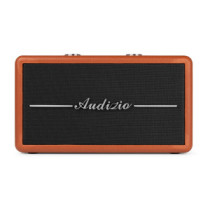 Audizio Tune60 Retro rádió FM, Bluetooth - barna