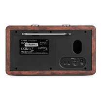 Audizio Tune60 Retro rádió FM, Bluetooth - Sötét fa