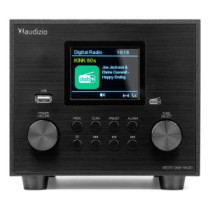 Audizio Vieste FM /  rádió 60W, USB, Bluetooth - fekete