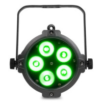 BeamZ BWA65 Alumínium házas vízálló (IP65) PAR lámpa (5x8W) Multicolor LED