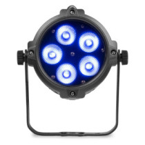 BeamZ BWA65 Alumínium házas vízálló (IP65) PAR lámpa (5x8W) Multicolor LED