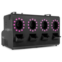 BeamZ Cyclone400 füst és buborékgép beépített RGB leddel