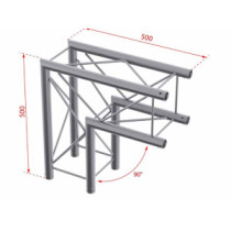 BeamZ P24-C21 Deco truss 90°