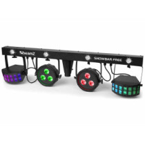 BeamZ Showbar, 2x Par, 2x Derby, Stroboszkóp, DMX