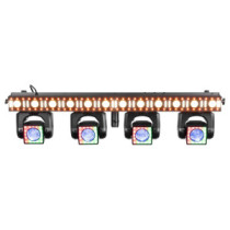 BeamZ ShowBar GO Edge 4x40W 4 az 1-ben LED robotlámpa + Stroboszkóp DMX fényeffekt
