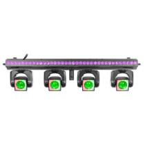 BeamZ ShowBar GO Vibe 4x40W 4 az 1-ben LED robotlámpa DMX fényeffekt
