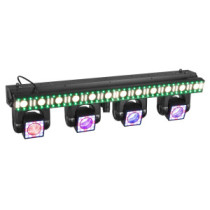 BeamZ ShowBar GO Edge 4x40W 4 az 1-ben LED robotlámpa + Stroboszkóp DMX fényeffekt