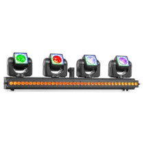 BeamZ ShowBar GO Vibe 4x40W 4 az 1-ben LED robotlámpa DMX fényeffekt