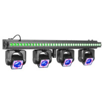 BeamZ ShowBar GO Vibe 4x40W 4 az 1-ben LED robotlámpa DMX fényeffekt
